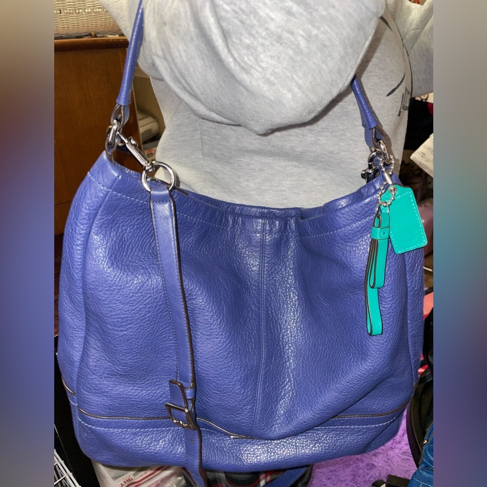 Coach Leather crossbody bag w/free matching wristlet - Picture 9 of 15